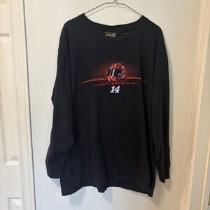 NASCAR Tony Stewart #14 Black Long sleeve Shirt Size XL Chase